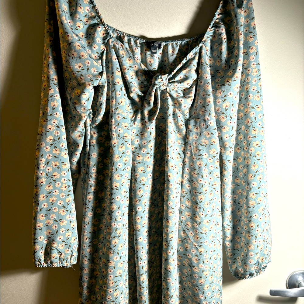 Floral midi dress